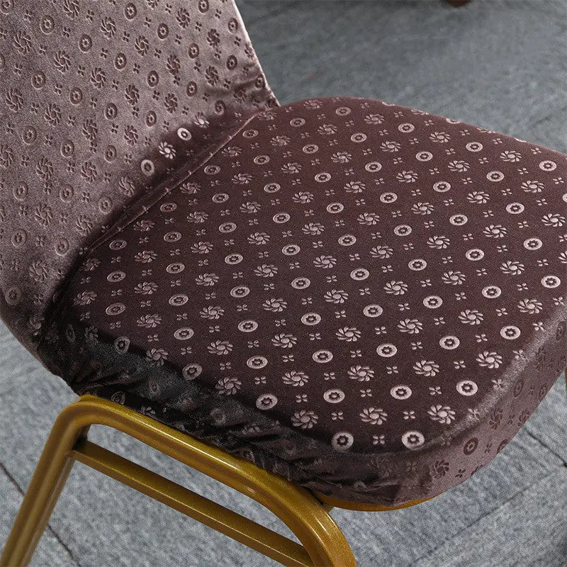 Conference Room Chair Covers Modern Stretchable LUMINEA Coffee
