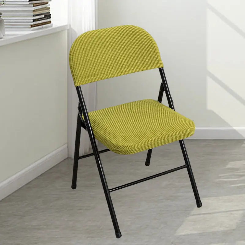 Conference Room Chair Covers Polyester Modern Elanique Emerald Green Yellow-Conventional-1PCS