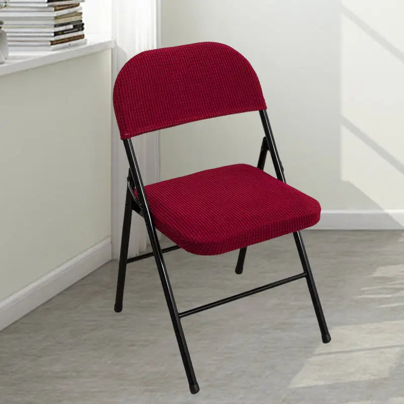 Conference Room Chair Covers Polyester Modern Elanique Lafite Red-Conventional-1PCS
