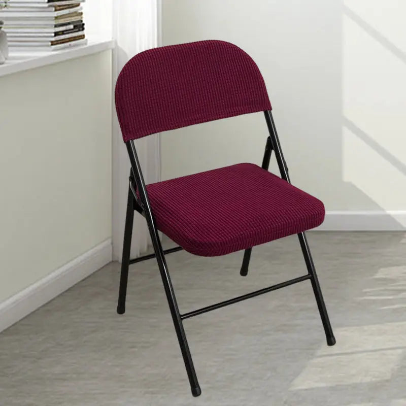 Conference Room Chair Covers Polyester Modern Elanique Martha Red-Conventional-1PCS