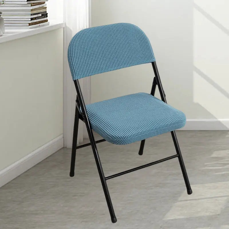 Conference Room Chair Covers Polyester Modern Elanique West Lake Blue-Conventional-1PCS