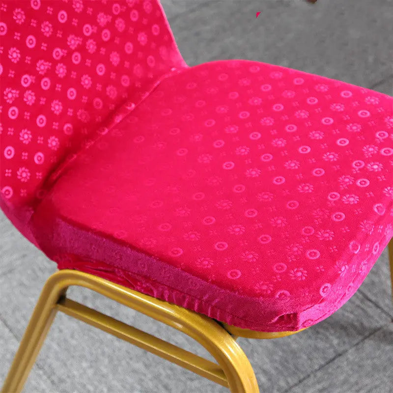 Conference Room Chair Covers Stretch Fit RAVELLE Red