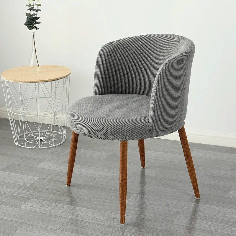 Conference Room Chair Covers Stretch Modern LUNÉRA Light grey