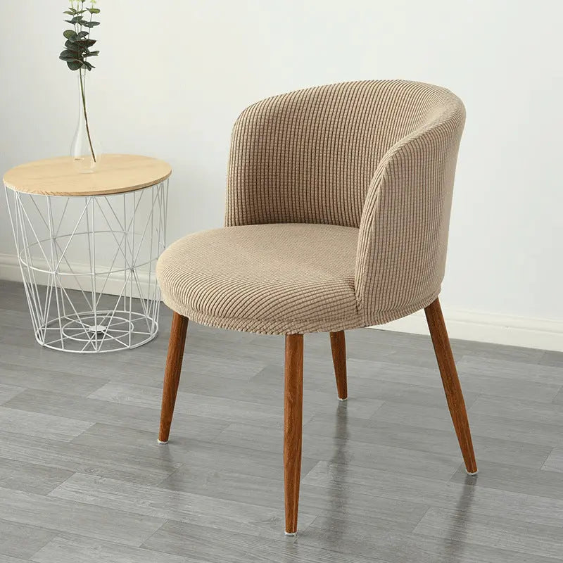 Conference Room Chair Covers Stretch Modern LUNÉRA Light khaki