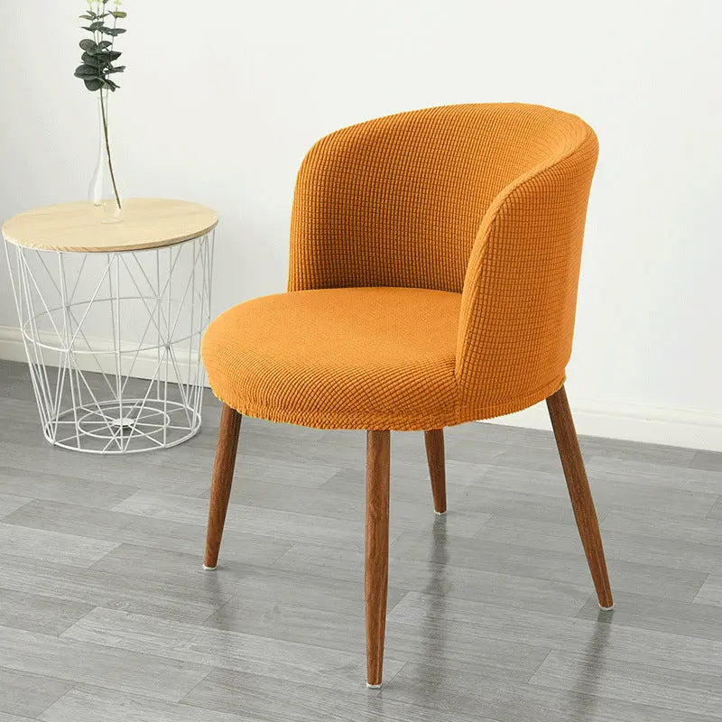 Conference Room Chair Covers Stretch Modern LUNÉRA Orange