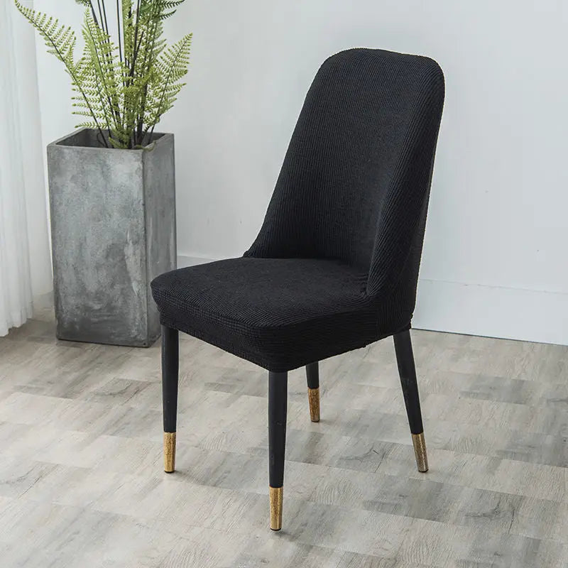 Conference Room Chair Covers Stretchable Élanis Black