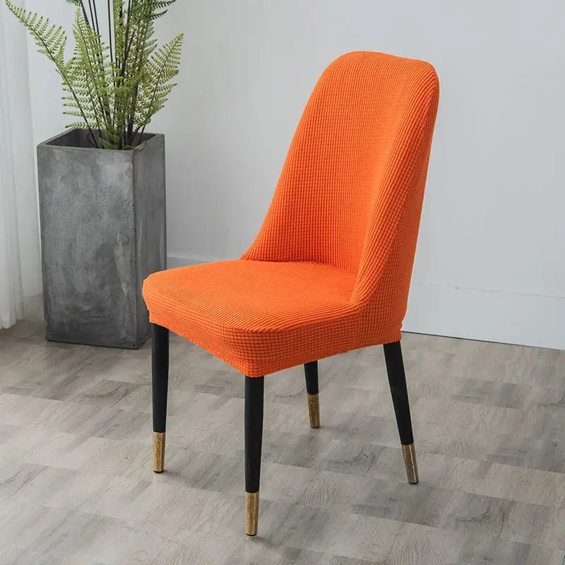 Conference Room Chair Covers Stretchable Élanis Orange