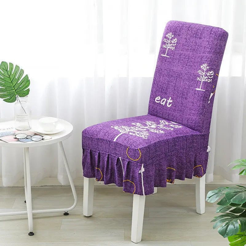 Conference Room Chair Covers Stretchable Floral LUCINE Fantasy
