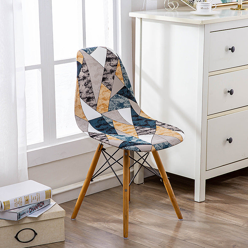 Conference Room Chair Covers Stretchable Nordique LUMIELA Color Puzzle-Average Size Universal