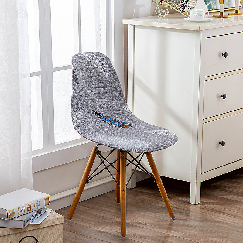 Conference Room Chair Covers Stretchable Nordique LUMIELA Feather-Average Size Universal