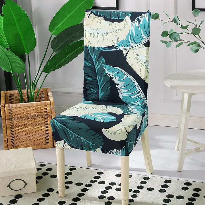 Conference Room Chair Covers Stretchable Vellune Internet Celebrity New Plant-Free Size