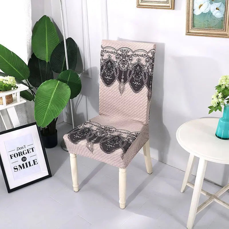 Conference Room Chair Covers Stretchable Vellune Winding-Free Size