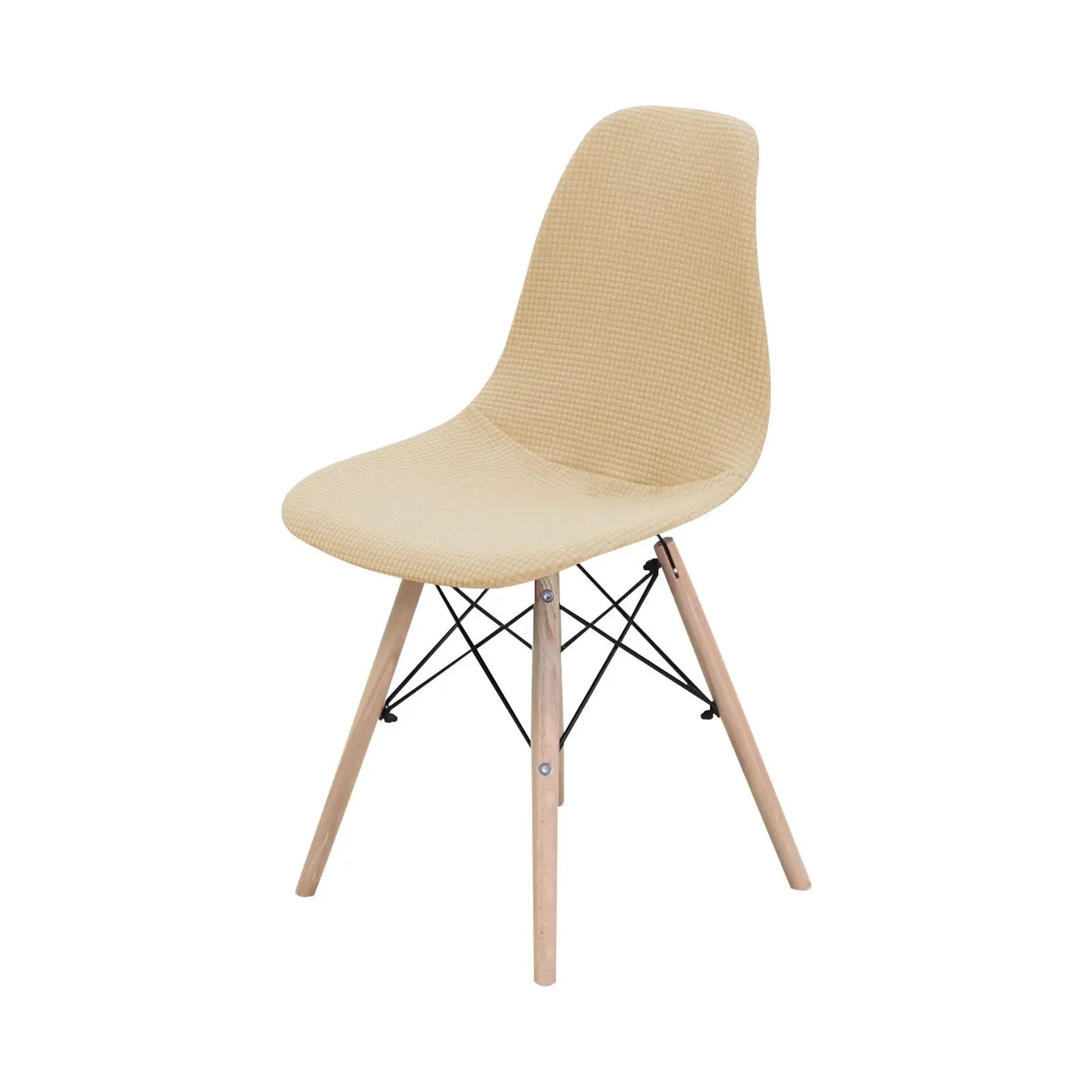 Conference Room Chair Covers Waterproof Washable LUMIERA Beige yellow