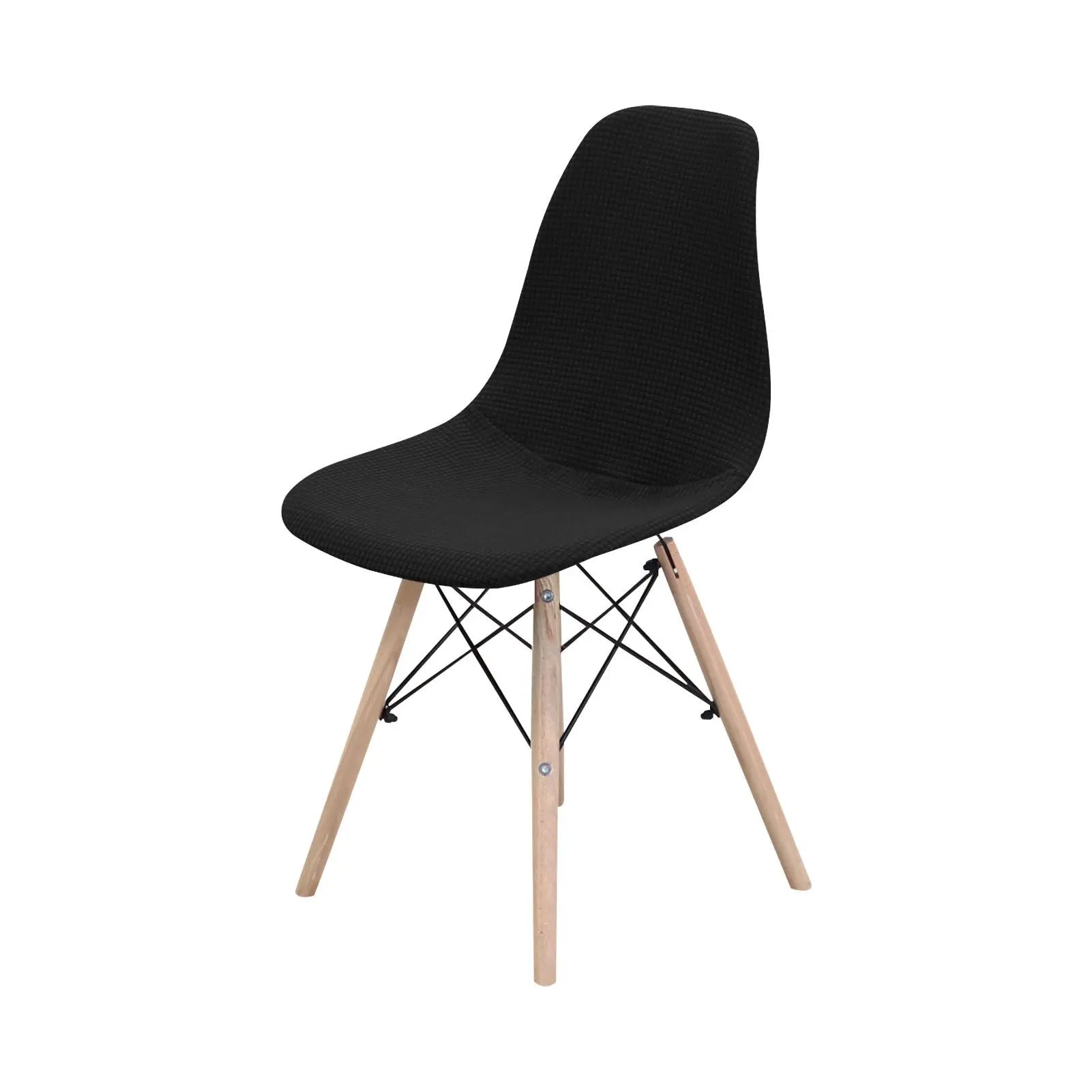 Conference Room Chair Covers Waterproof Washable LUMIERA Black