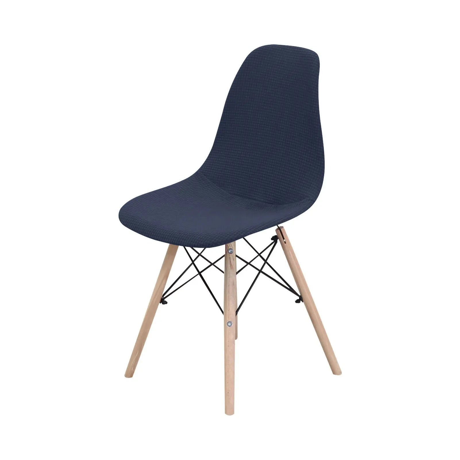 Conference Room Chair Covers Waterproof Washable LUMIERA Navy Blue