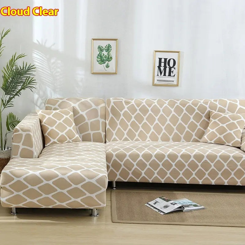 Corner Sofa Cover Minimalist Polyester CÉLUNE Yunqing-235x300cm
