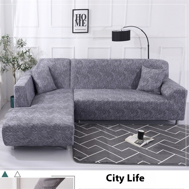Corner Sofa Cover Modern Washable LUMIÈRE City Life-145x180cm