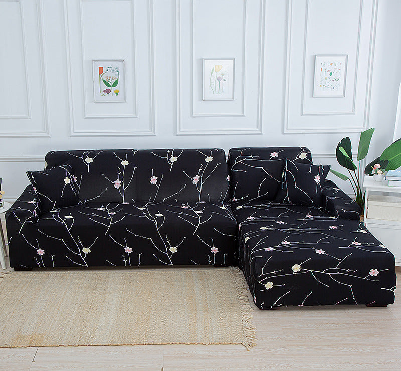Corner Sofa Cover Modern Washable LUMIÈRE Wintersweet-145x180cm