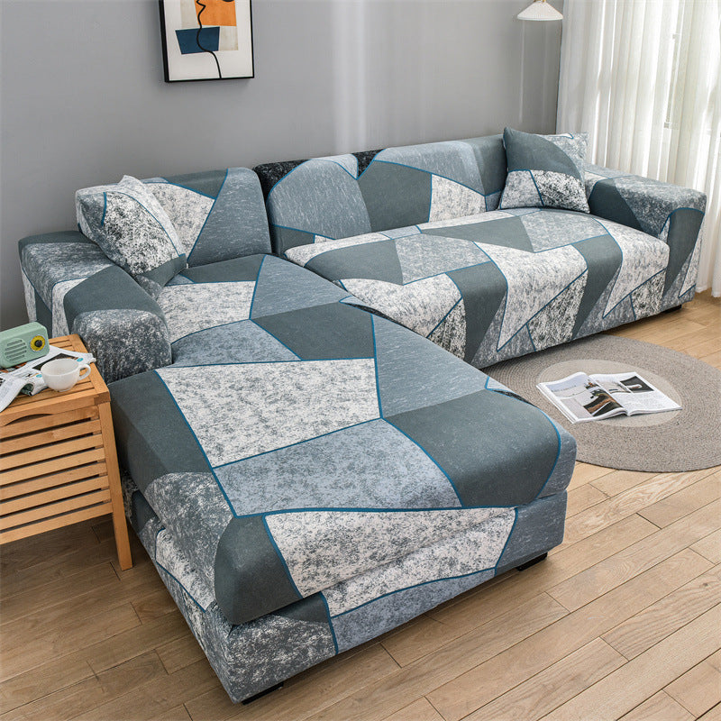 Corner Sofa Cover Stretch Pet-Friendly Liorée Chris-Double Seat