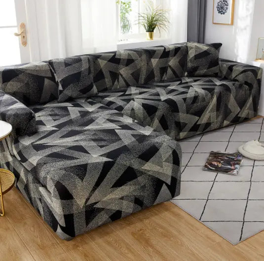 Corner Sofa Cover Stretchable Dotvie Exquisite-190x230cm 3Seat