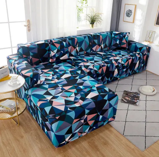 Corner Sofa Cover Stretchable Dotvie