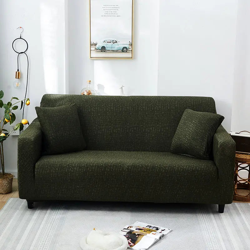 Corner Sofa Cover Stretchable Geo VIONNE R-145 185