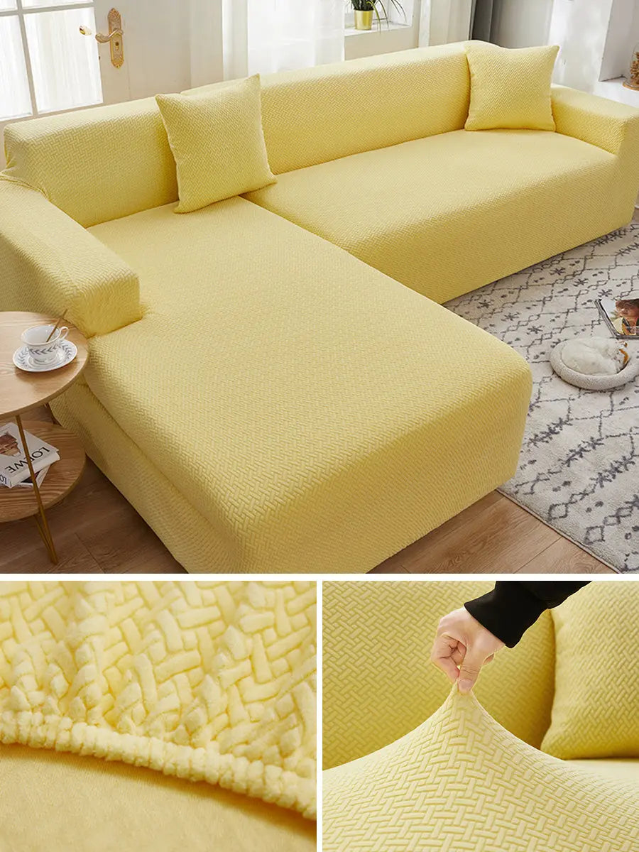 Corner Sofa Cover Stretchable Modern ELORIN