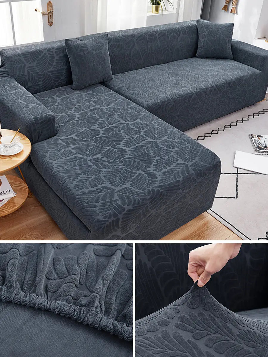 Corner Sofa Cover Stretchable Modern ELORIN Style K-Extra Large