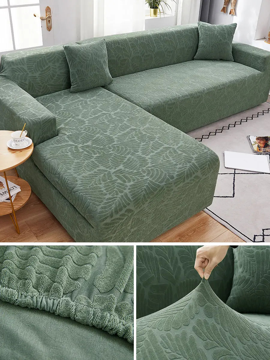 Corner Sofa Cover Stretchable Modern ELORIN Style R-In