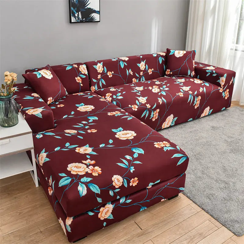 Corner Sofa Cover Stretchable Pet-Friendly LUMIERA Young Heroes-Three person Seats