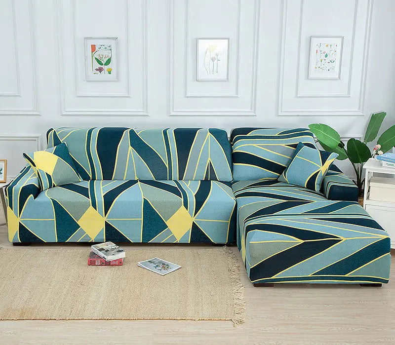 Corner Sofa Cover Stretchable Solenne A Different World-185x230cm