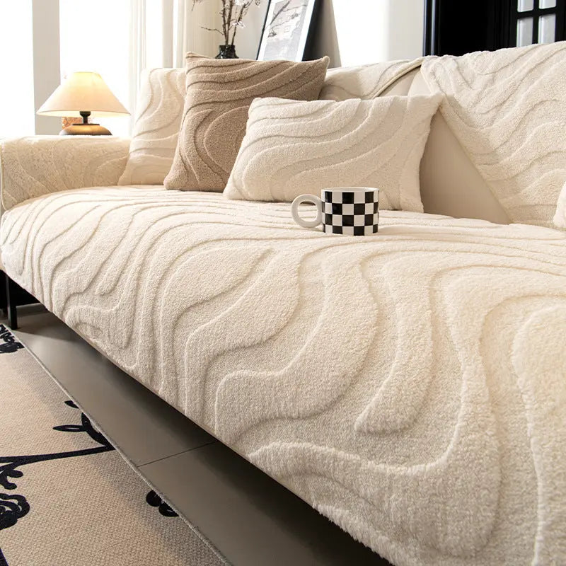 Pet Protection Cover Velvet Cozy Virelle Beige-90 x 120cm