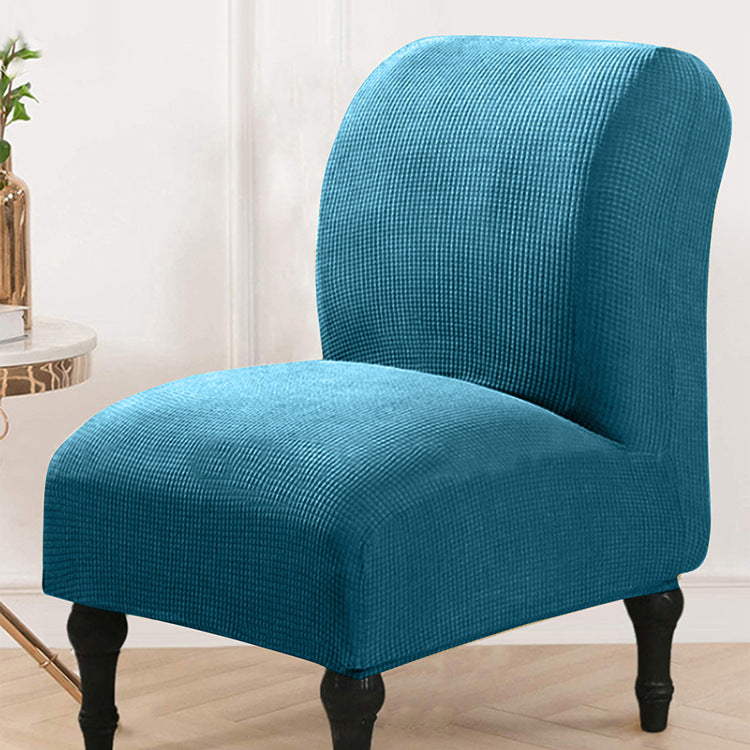 Armrest Cover Polar Fleece Cozy LUMINEA Peacock Blue-Fat Stool Chair Cover XL Size