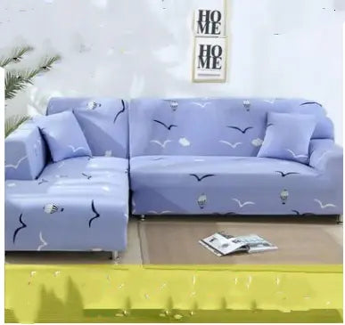 Loveseat Covers Stretch Minimalist LUMIERA Seagull-2pcs Pillow
