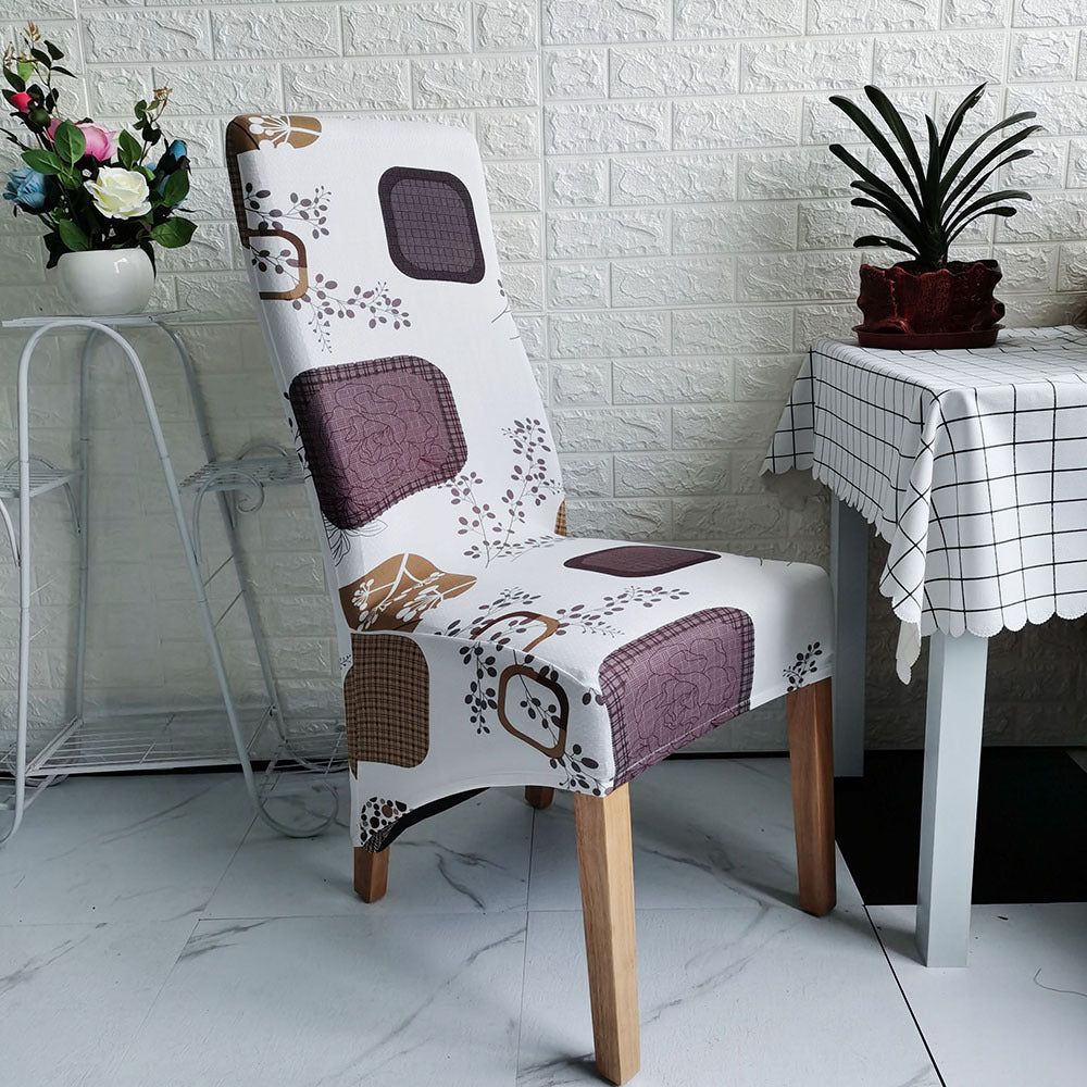 Dining Chair Covers Stretch-Fit No-Slip Lurine No 12-Universal