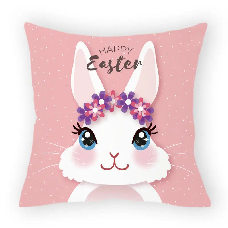Pillow Cover Easter Cozy LAPIRE Easter 2-45x45cm Without Pillow Core