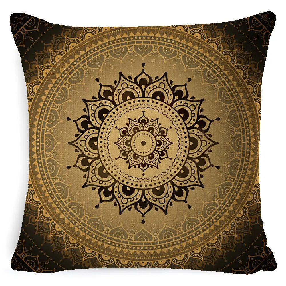 Decor Pillow Cover Linen Boho Solene Style 1-45x45 Pillowcase Pillow Core