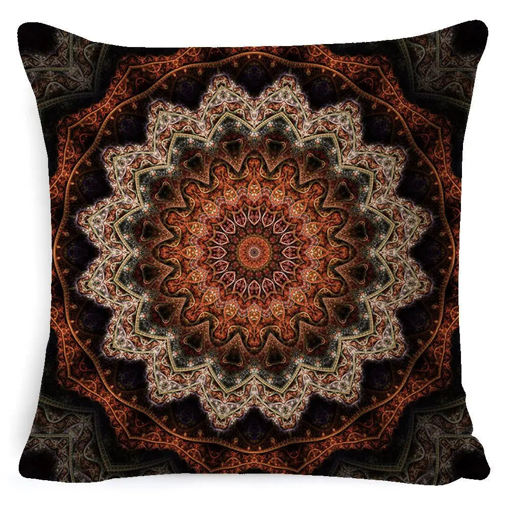 Decor Pillow Cover Linen Boho Solene Style 12-45x45 Pillowcase Pillow Core