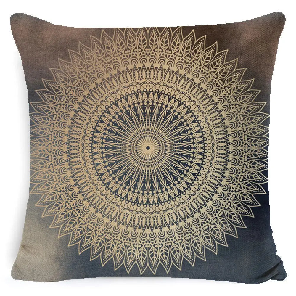 Decor Pillow Cover Linen Boho Solene Style 17-45x 45 Pillowcase