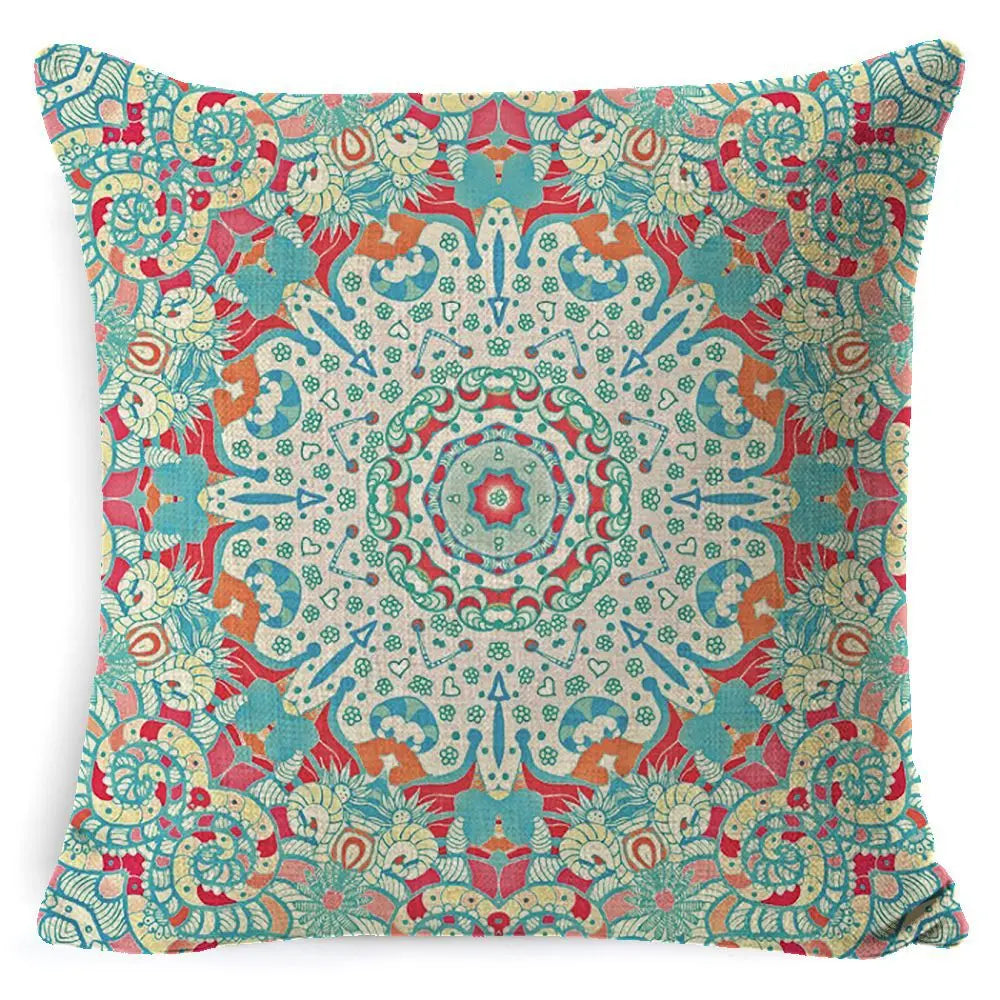Decor Pillow Cover Linen Boho Solene Style 8-45x45 Pillowcase Pillow Core