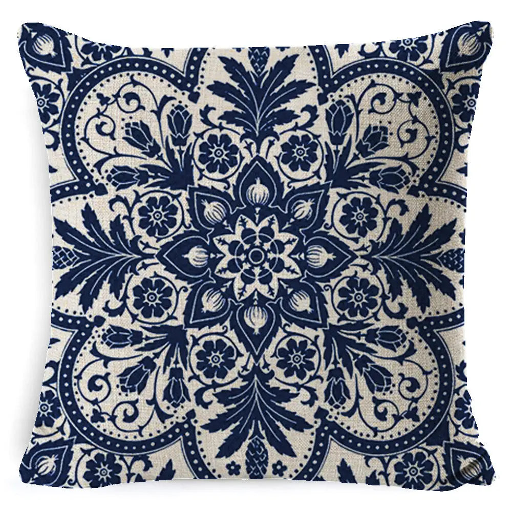 Decor Pillow Cover Linen Boho Solene Style 9-45x 45 Pillowcase