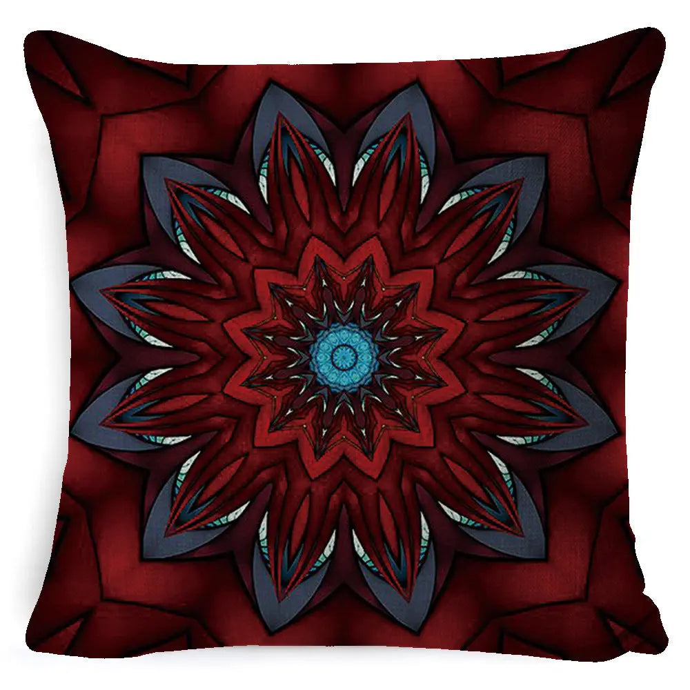 Decor Pillow Cover Linen Boho Solene Style Fourteen-45x45 Pillowcase Pillow Core