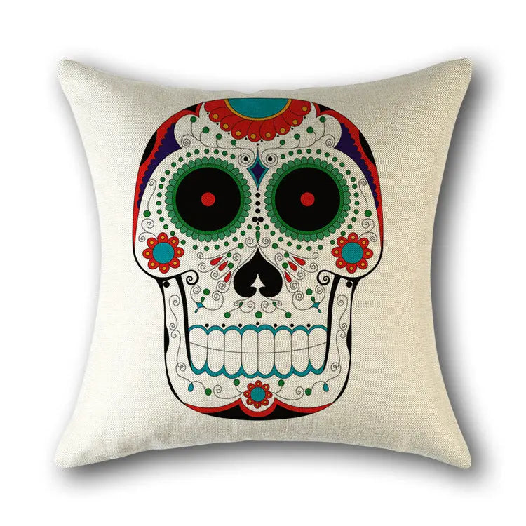 Decor Pillow Cover Linen Gothic NOIRÉA 15 style-45x45cm
