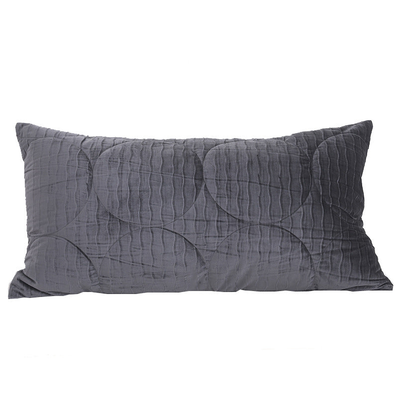 Decor Pillow Cover Velvet Nordic Lumea Grey-50x90cm