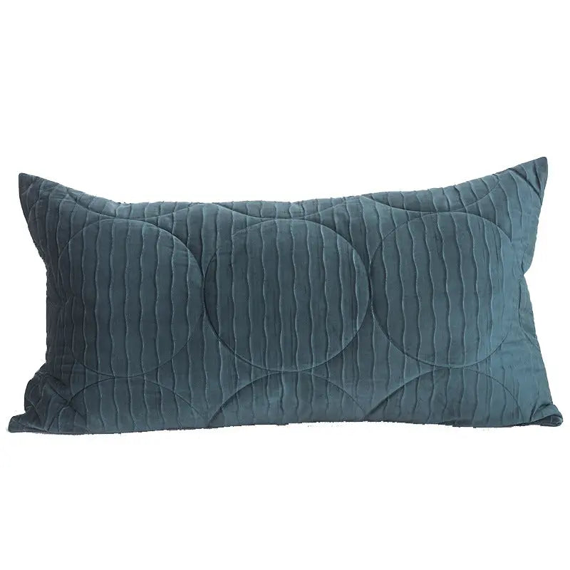 Decor Pillow Cover Velvet Nordic LUMIEREX Green-50x90cm