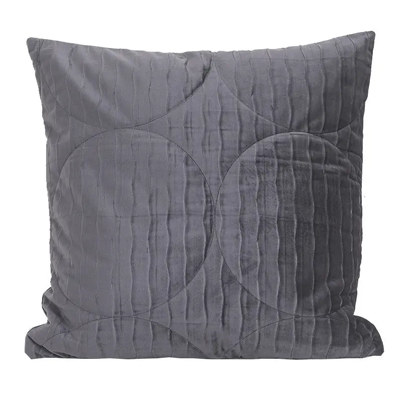 Decor Pillow Cover Velvet Nordic LUMIEREX Grey-50X50CM