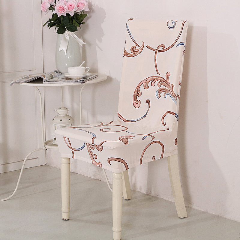 Dining Chair Cover Milk Silk Stretchable ELODIE Yatisse-Universal