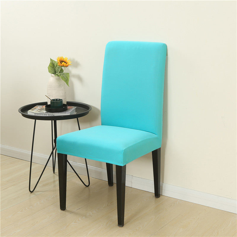 Dining Chair Cover Stretch Fit ELARIE Sky Blue-Elastic Chair Cover