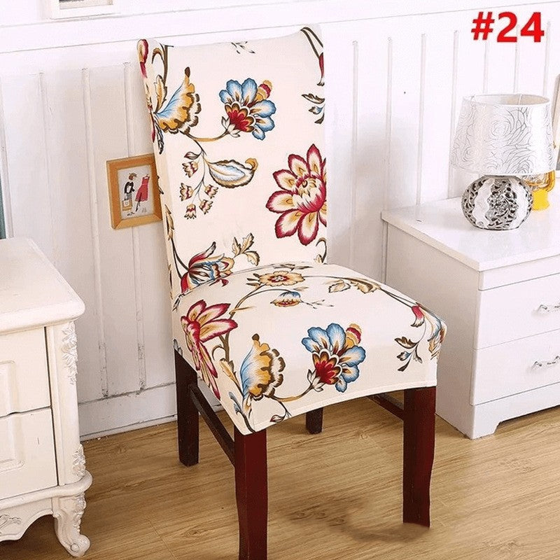 Dining Chair Cover Stretch Fit LUMIÈRE 11style