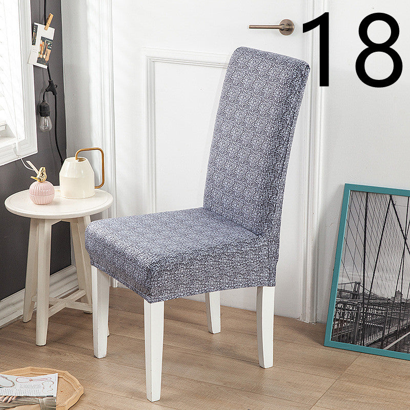 Dining Chair Cover Stretch Printed ELODIE 18 Style-One size